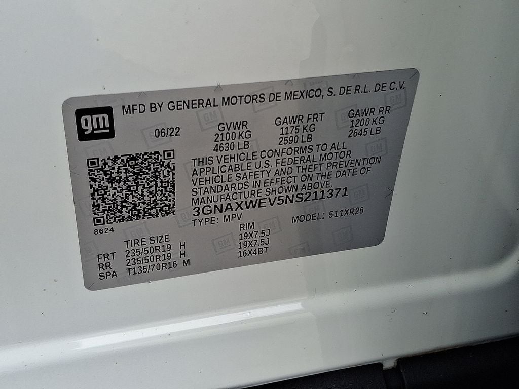 2022 Chevrolet Equinox RS