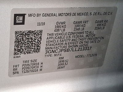 2020 Chevrolet Trax LT