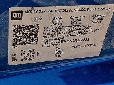 2022 GMC Sierra 1500 Elevation