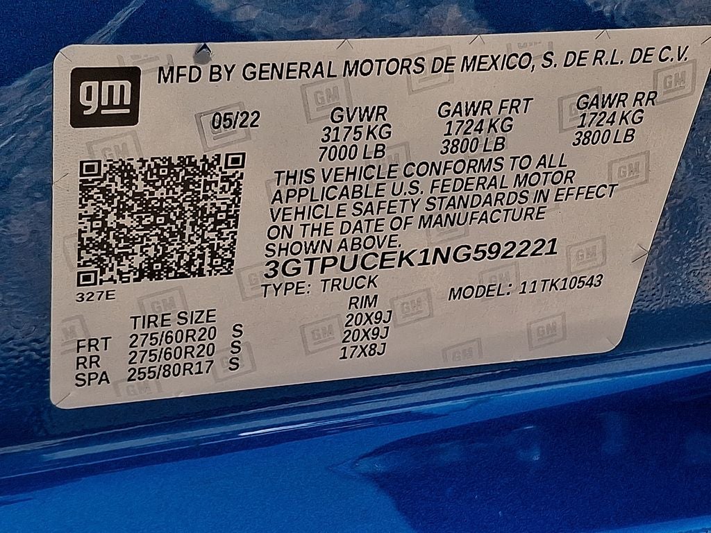 2022 GMC Sierra 1500 Elevation