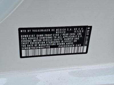 2023 Volkswagen Jetta 1.5T Sport