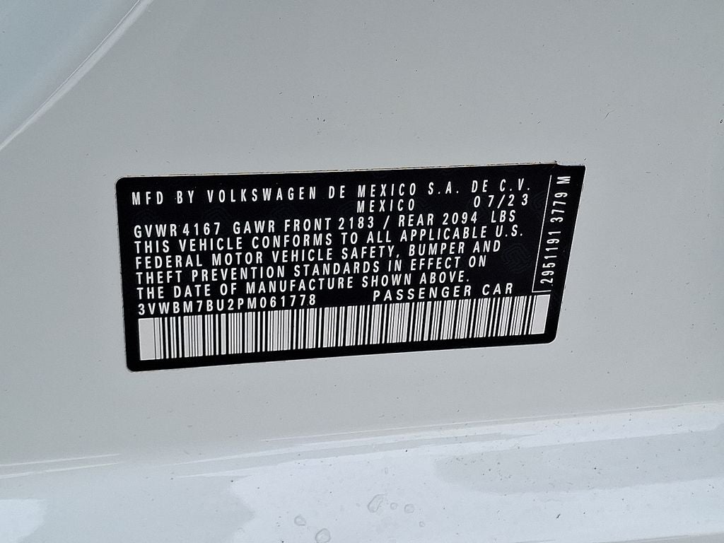 2023 Volkswagen Jetta 1.5T Sport