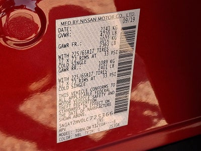 2020 Nissan Rogue SV