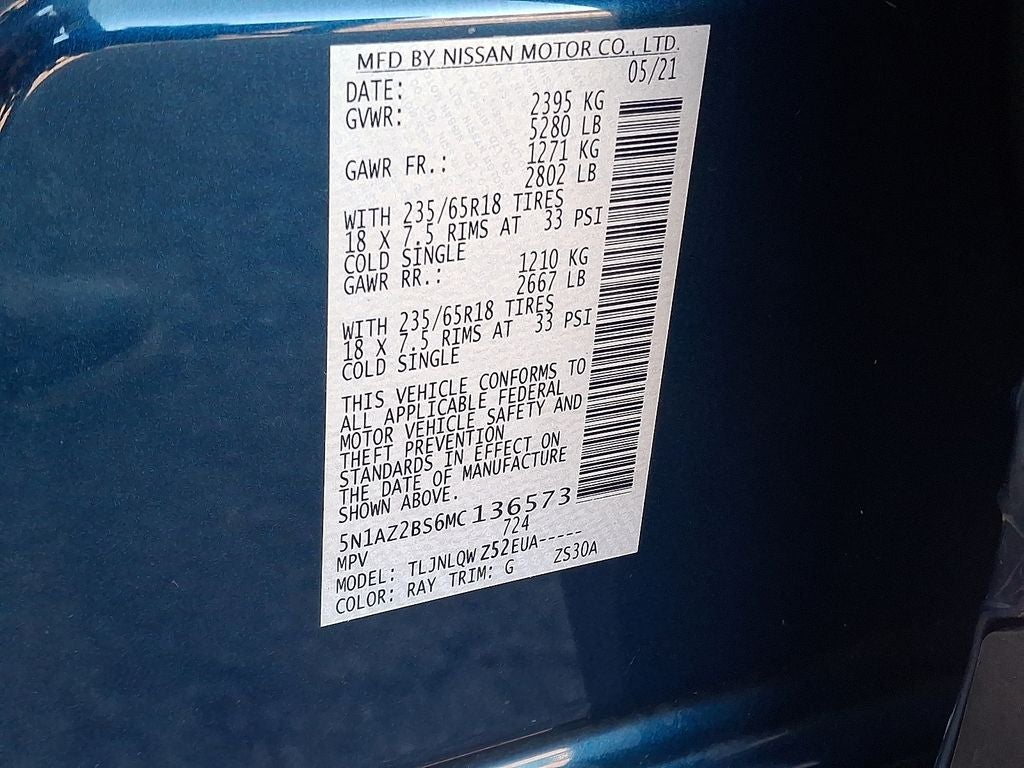 2021 Nissan Murano SV