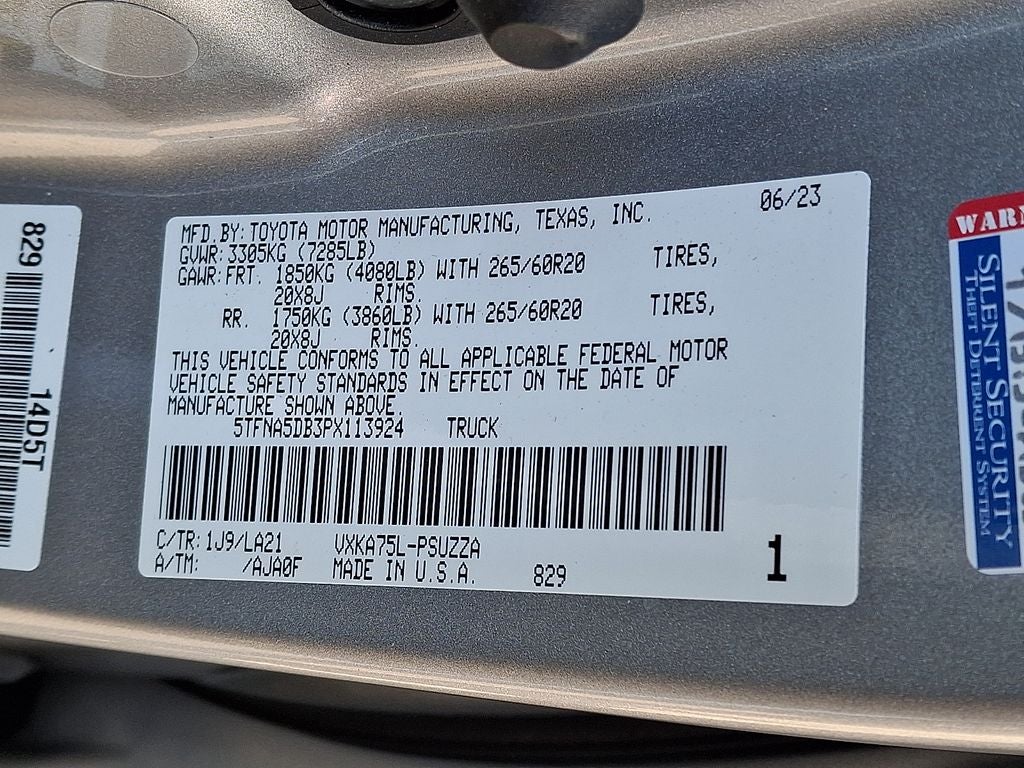 2023 Toyota Tundra Platinum