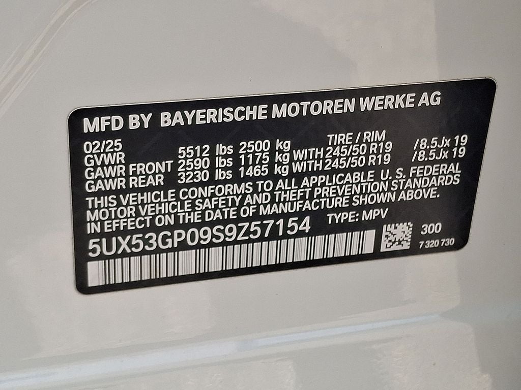 2025 BMW X3 30 xDrive