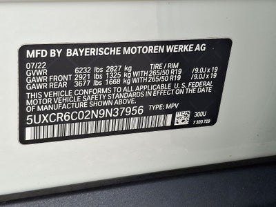 2022 BMW X5 xDrive40i