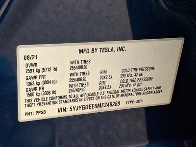 2021 Tesla Model Y Long Range