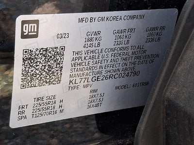 2024 Chevrolet Trax 1RS