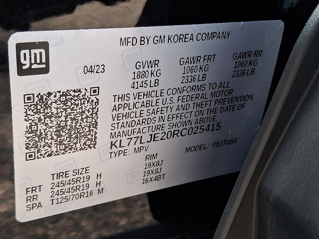 2024 Chevrolet Trax 2RS