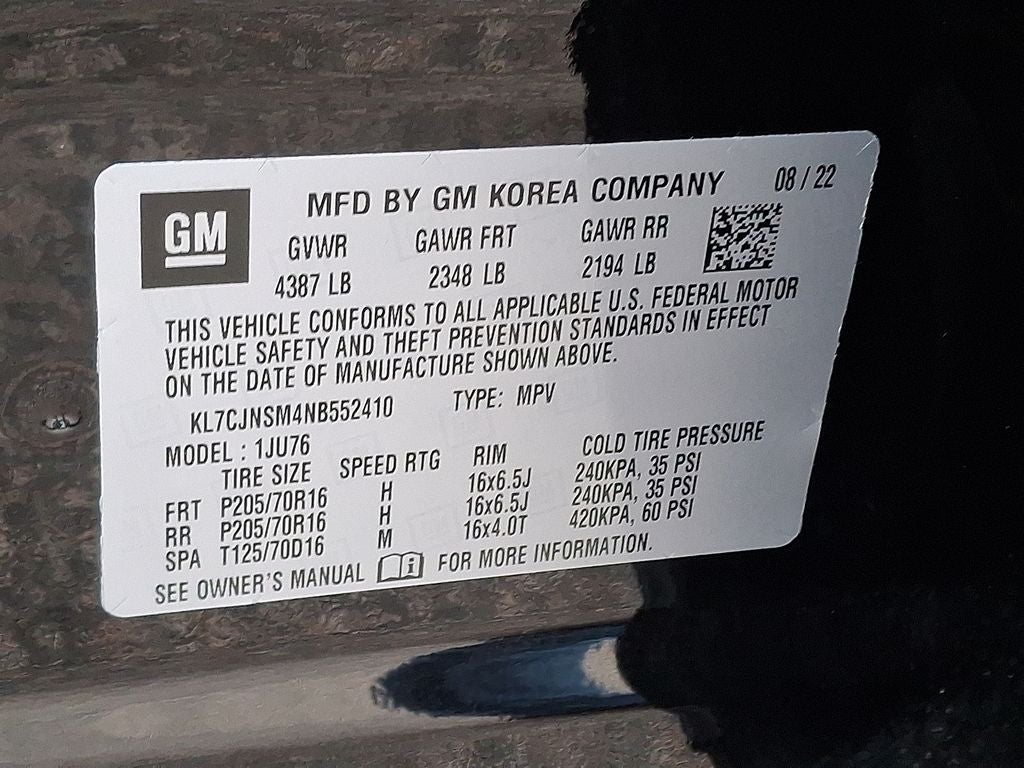 2022 Chevrolet Trax LS