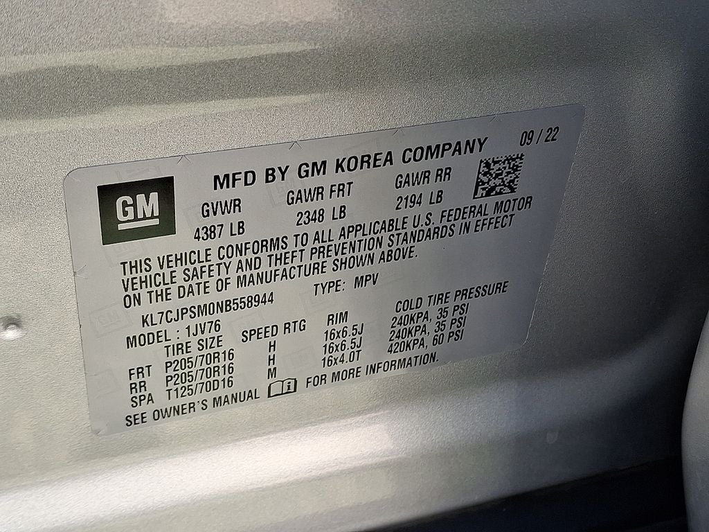 2022 Chevrolet Trax LT