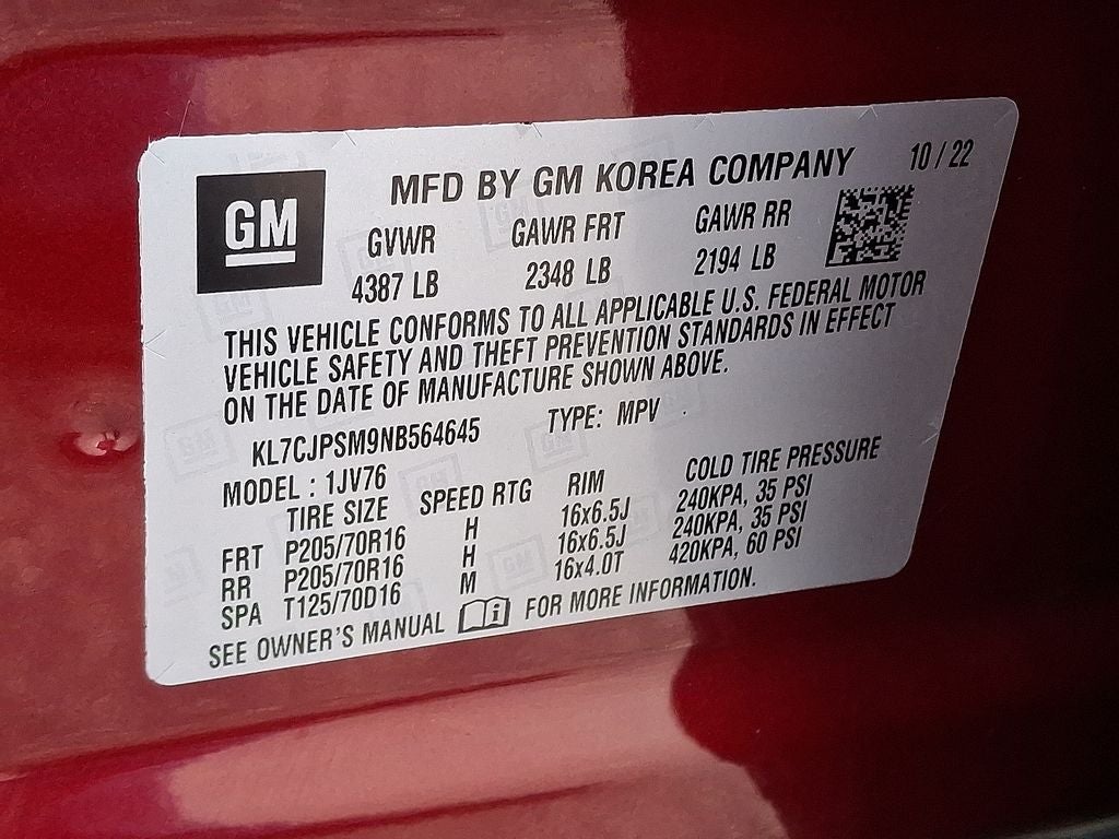 2022 Chevrolet Trax LT