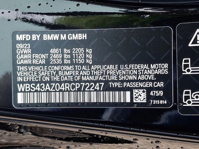 2024 BMW M4 Competition
