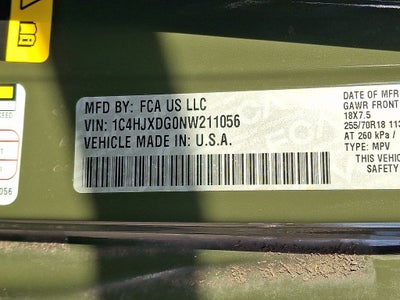 2022 Jeep Wrangler Unlimited Sport Altitude