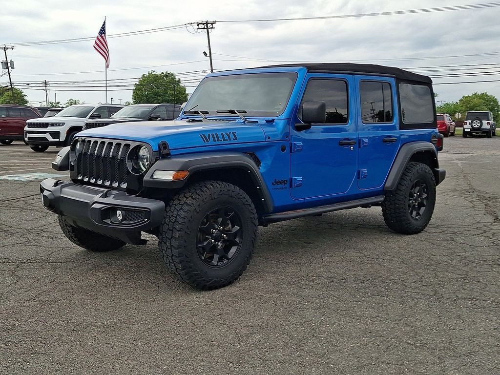 2022 Jeep Wrangler Unlimited Willys