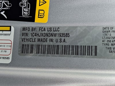 2022 Jeep Wrangler Unlimited Willys