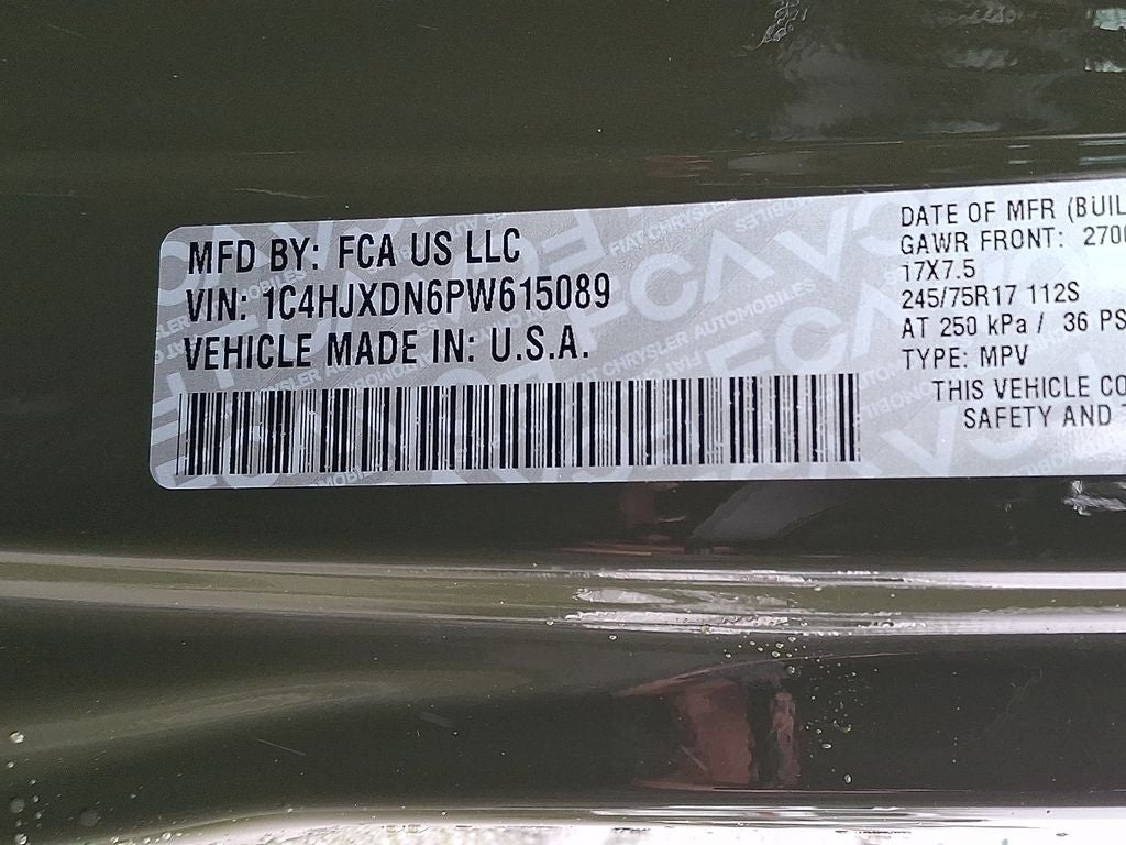 2023 Jeep Wrangler Sport S