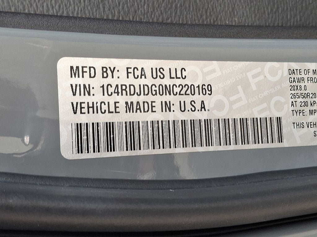 2022 Dodge Durango GT Plus