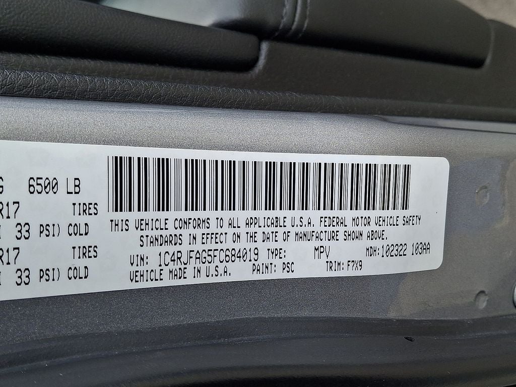 2015 Jeep Grand Cherokee Laredo