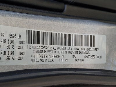2018 Jeep Grand Cherokee Limited