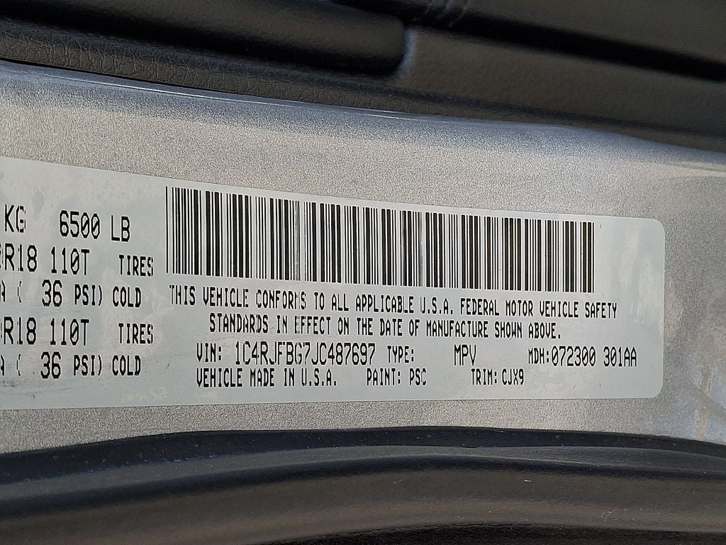 2018 Jeep Grand Cherokee Limited