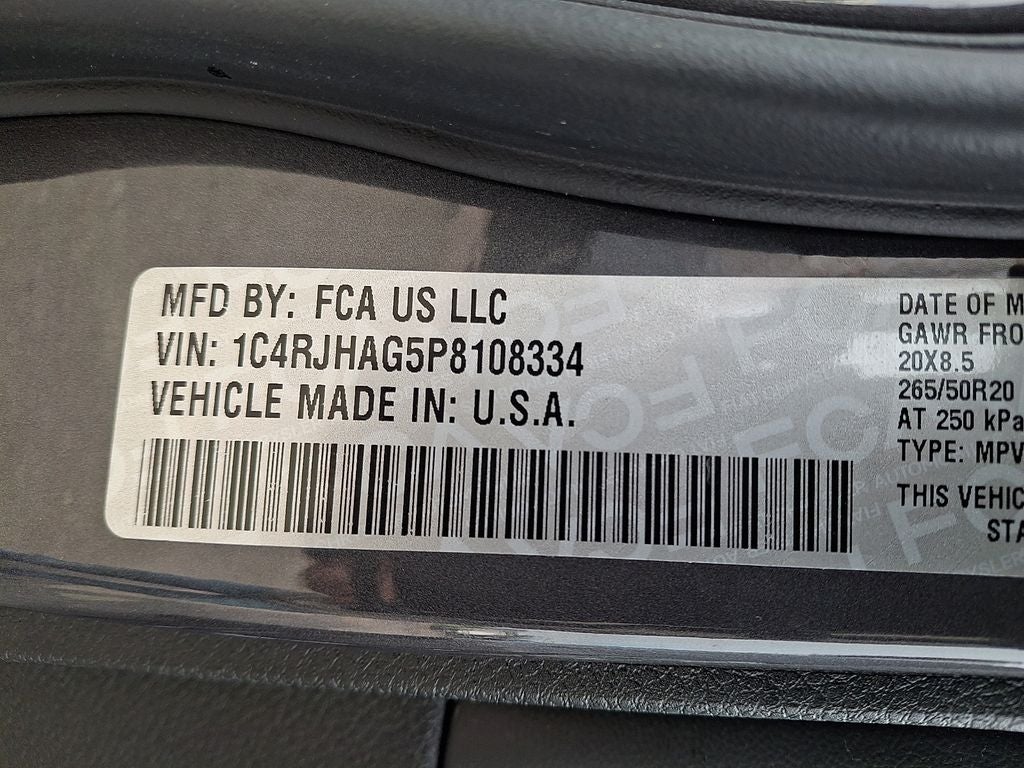 2023 Jeep Grand Cherokee Altitude X