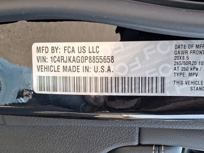 2023 Jeep Grand Cherokee L Altitude X