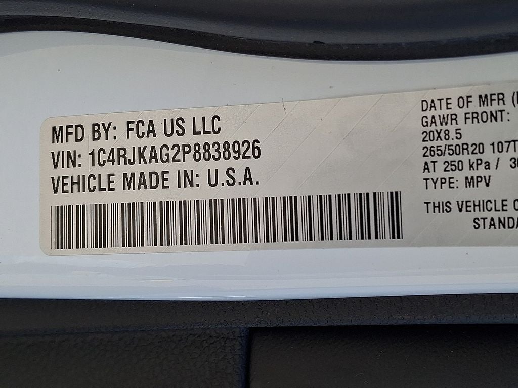 2023 Jeep Grand Cherokee L Altitude