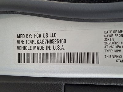 2022 Jeep Grand Cherokee L Altitude