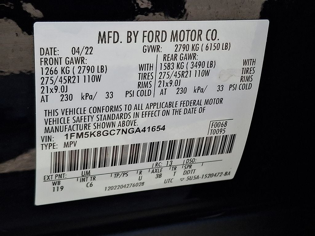 2022 Ford Explorer ST