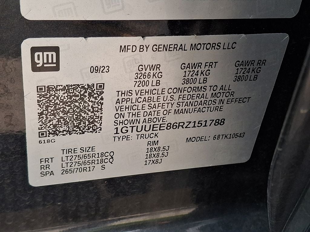 2024 GMC Sierra 1500 AT4