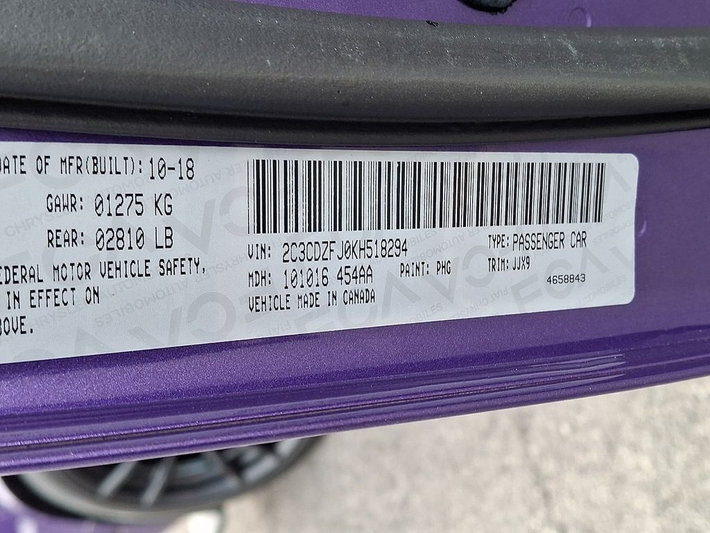 2019 Dodge Challenger R/T Scat Pack