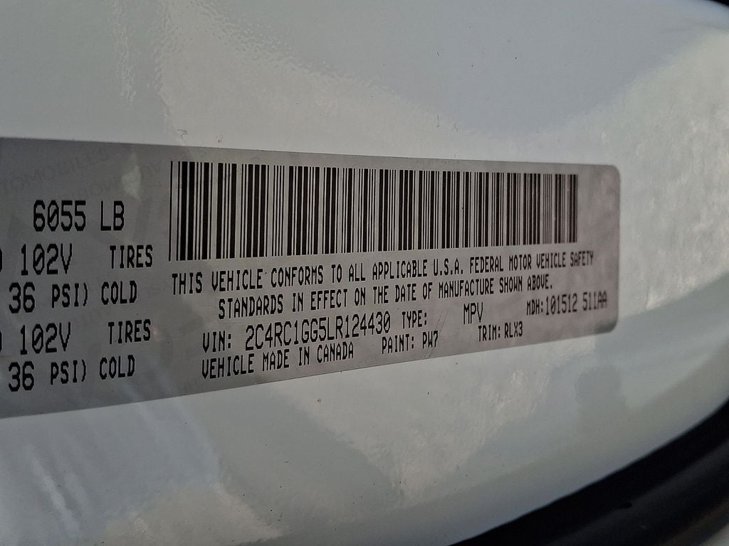 2020 Chrysler Pacifica Limited