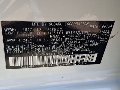 2024 Subaru Crosstrek Wilderness