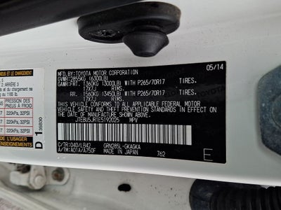 2014 Toyota 4Runner SR5