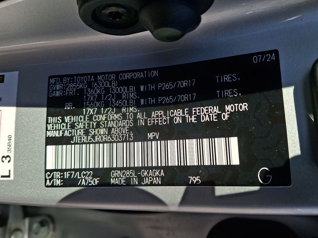 2024 Toyota 4Runner TRD Off-Road Premium