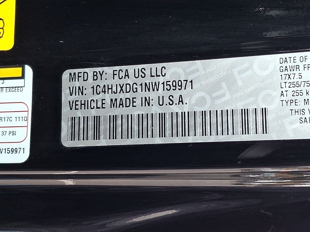 2022 Jeep Wrangler Unlimited Willys