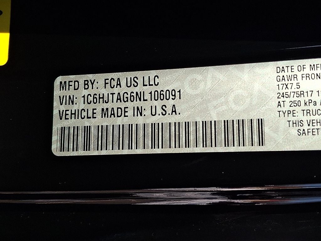 2022 Jeep Gladiator Sport