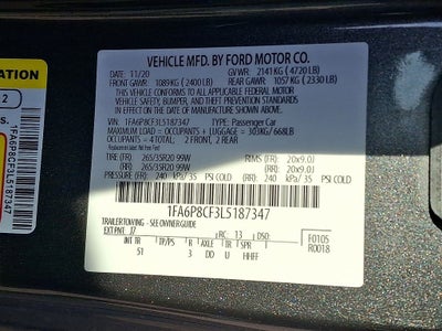 2020 Ford Mustang GT Premium