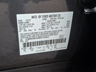 2022 Ford Explorer XLT