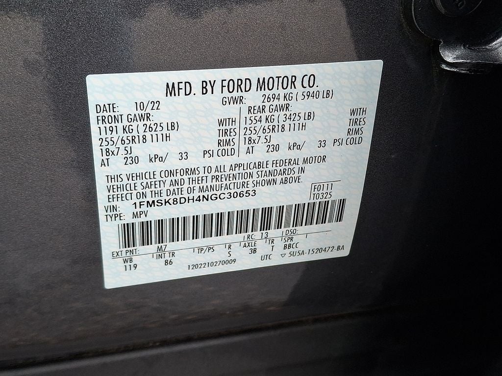 2022 Ford Explorer XLT