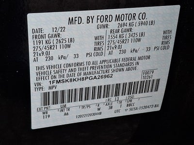 2023 Ford Explorer ST-Line