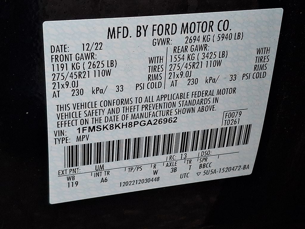 2023 Ford Explorer ST-Line