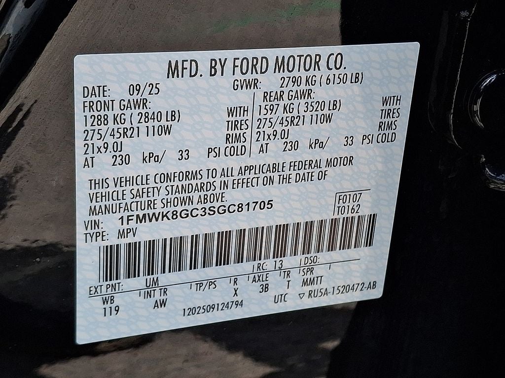 2025 Ford Explorer ST