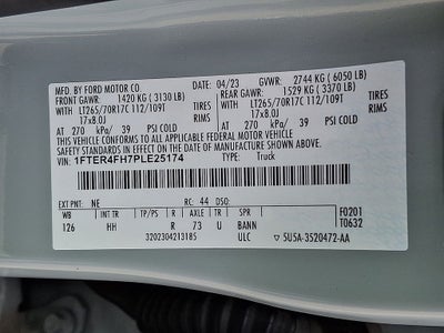 2023 Ford Ranger Lariat