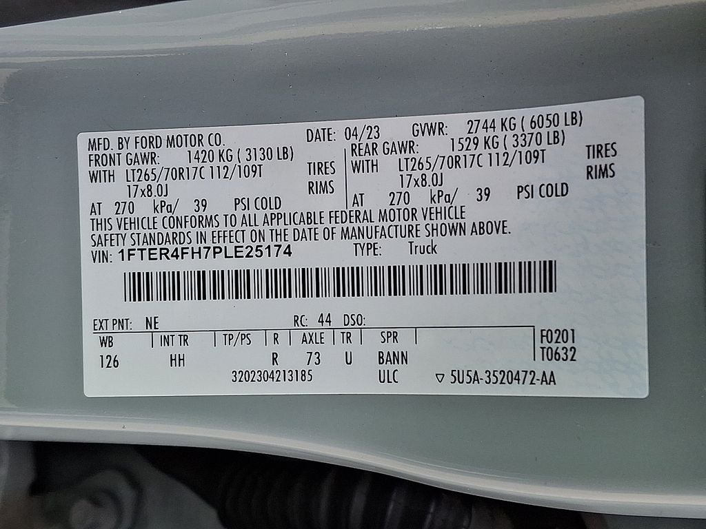 2023 Ford Ranger Lariat