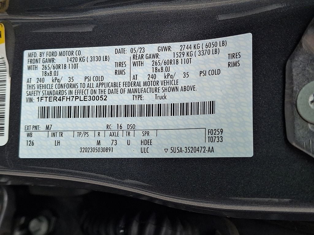 2023 Ford Ranger XLT