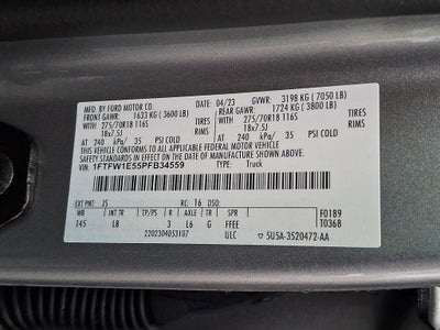 2023 Ford F-150 Tremor