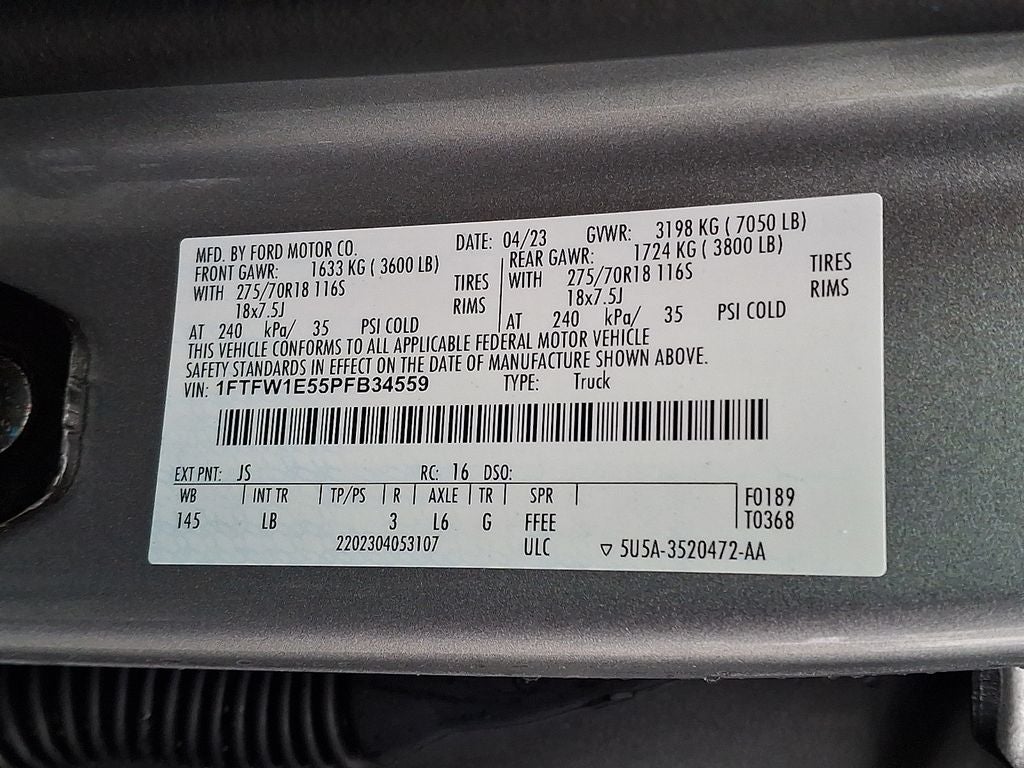 2023 Ford F-150 Tremor